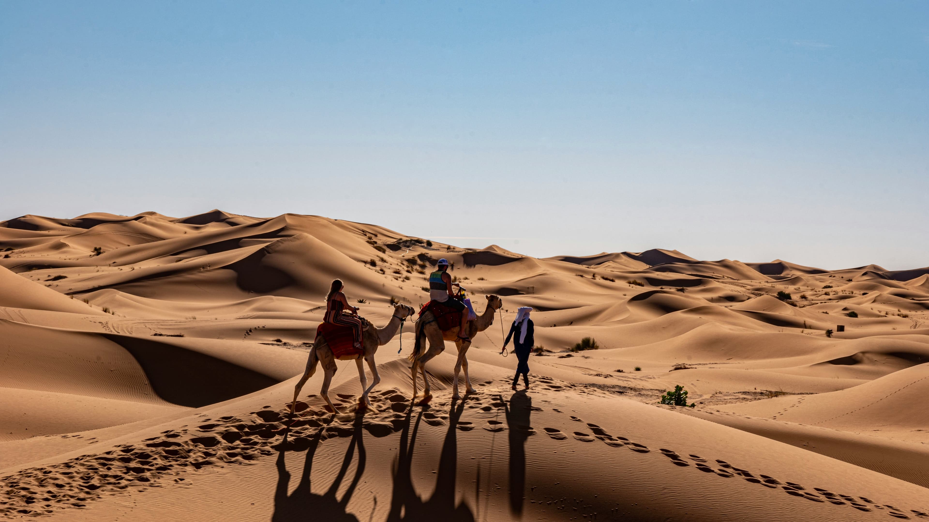 Sahara Desert Journey from Marrakech map